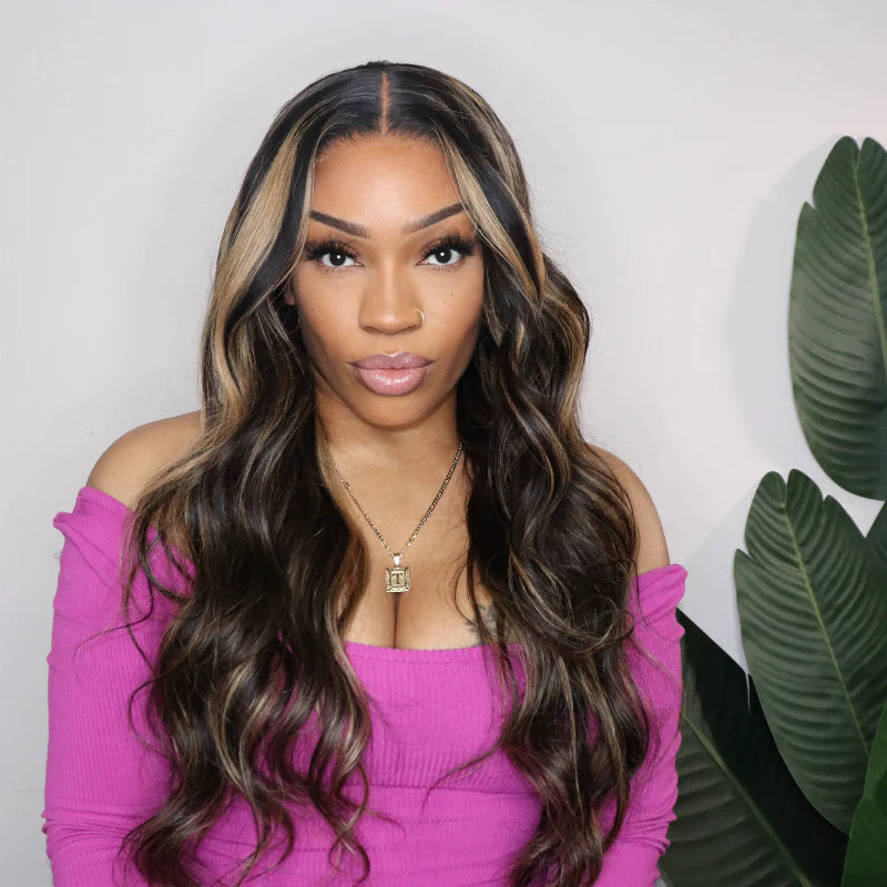 human hair wigs with invisible knots for black women