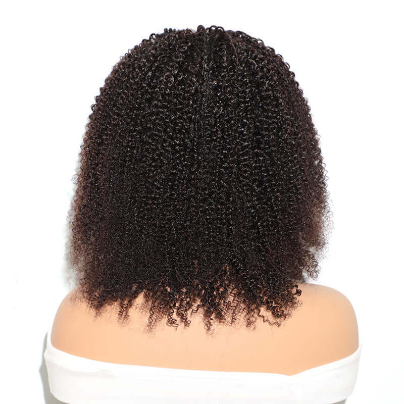 natural hairline glueless lace wigs perfect for afro curls