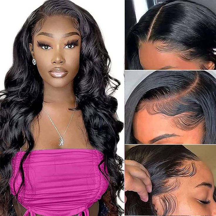 human hair wigs qvr body wave 13x4 hd lace frontal undetectable lace for women