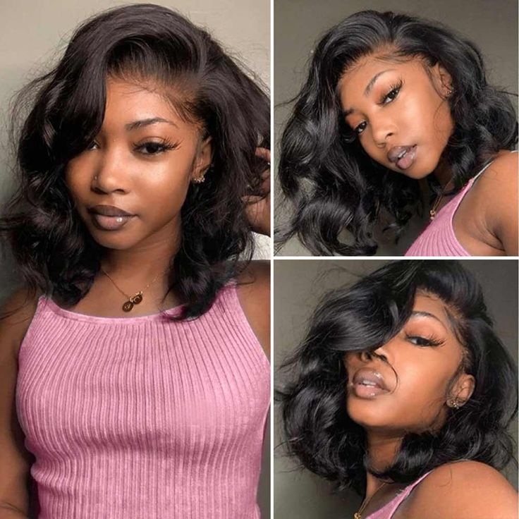 sleek and voluminous bob wigs for black queens