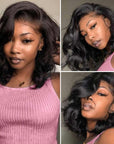 sleek and voluminous bob wigs for black queens