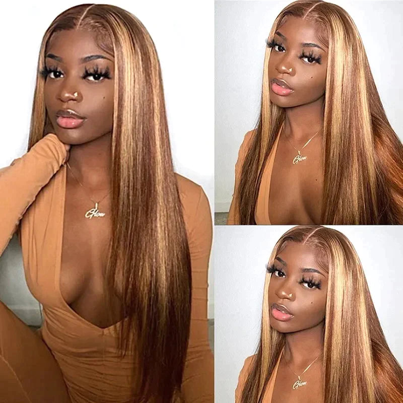 sleek 4x4 lace closure human hair wigs