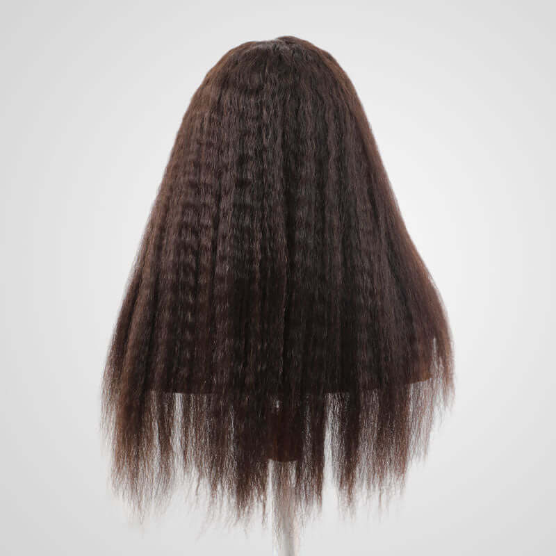 qvr wigs natural black kinky straight for confident black queens
