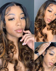 voluminous human hair lace wigs fb30 knotless design   3/3