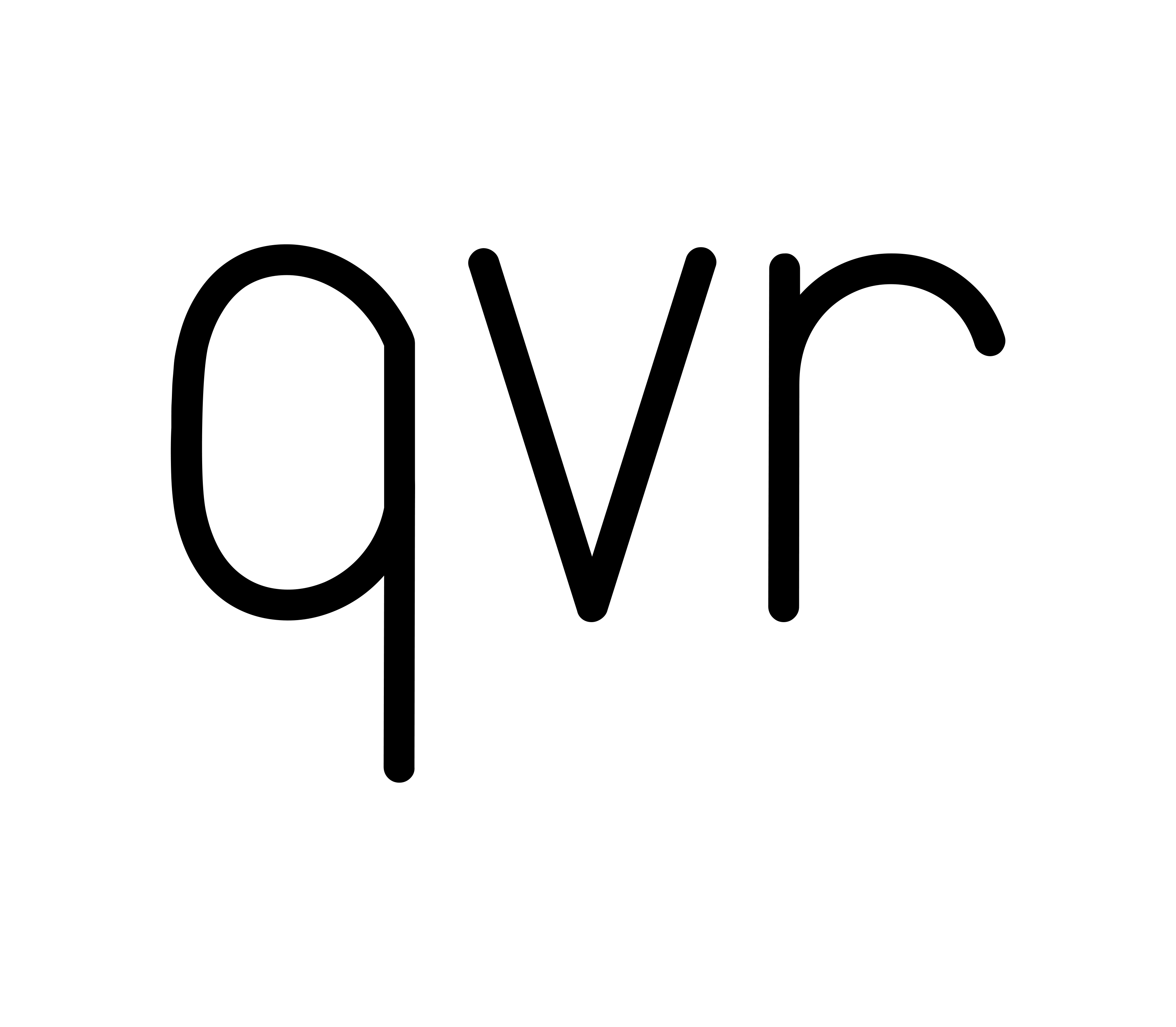 QVR Hair logo