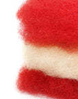 Canada Flag Colored Kinky Braids Human Hair Pack