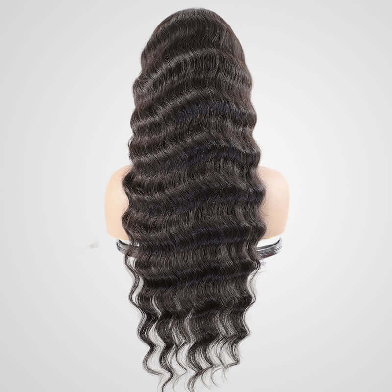 bouncy wave glueless human hair wigs perfect for everyday slay