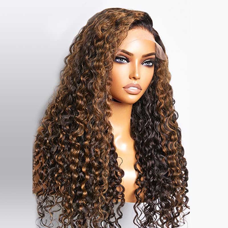 qvr glueless human hair wigs with salon-quality color