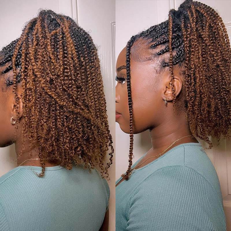 afro kinky v bulk curly hair for braiding