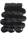 natural black loose body wave human hair weave bundles