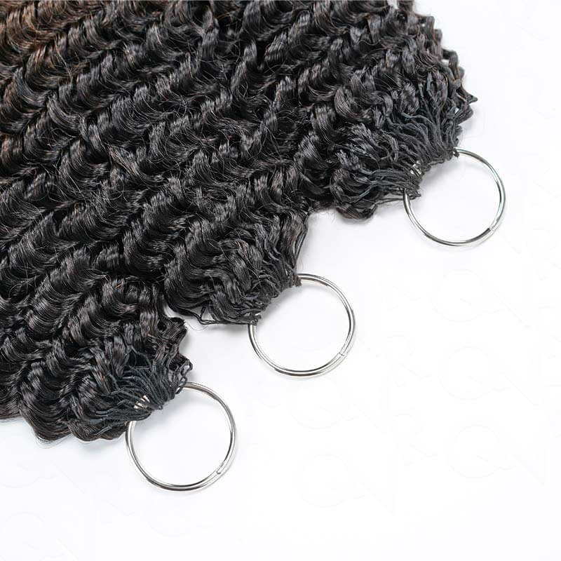 invisible curly crochet braids small kinky curly texture for protective styles