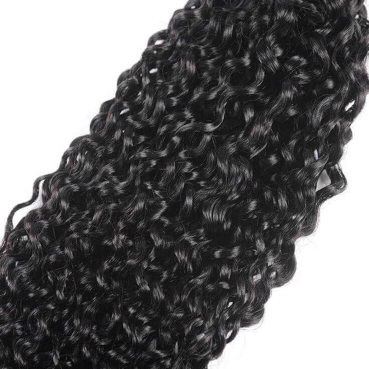 natural black jerry curly human hair weave 1 bundle