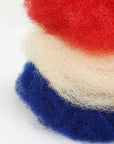 American US Flag Colored Kinky Braids Human Hair Pack