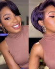 soft textured pixie cut wigs for stylish black girls