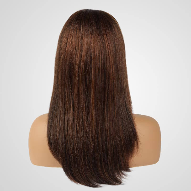human hair lace wigs highlights kinky straight for confident look