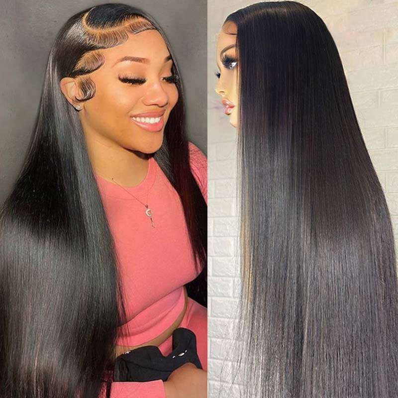 glueless pre-cut 4x4 lace closure wear and go wig