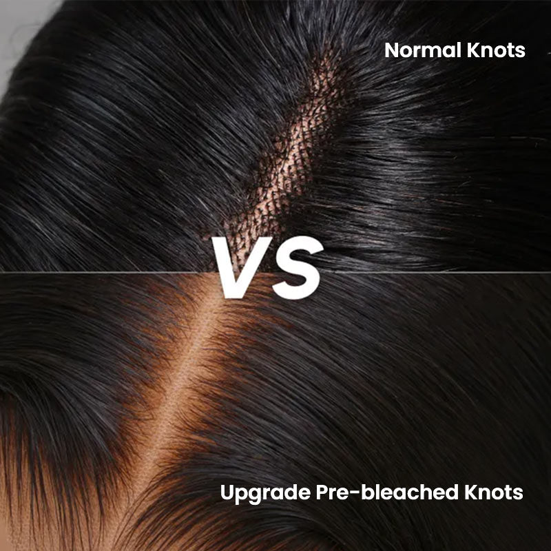 QVR 7x5 Glueless Lace Straight Wig With Pre Plucked Hairline 180% Density