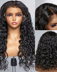 soft water wave qvr wigs with natural curly edges