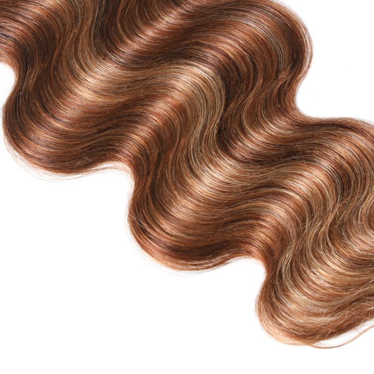 glossy piano highlight color body wave hair weave bundles