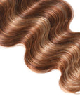 glossy piano highlight color body wave hair weave bundles
