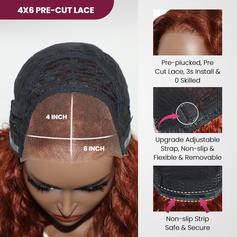 qvr pre plucked lace frontal wig adjustable band