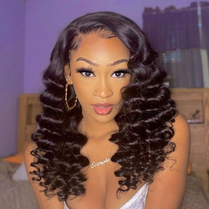 full-density bob wigs with deep waves, natural-looking short bob wigs for dark skin tones