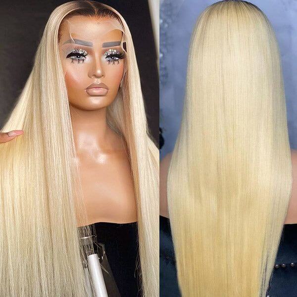 human hair lace wigs with a smooth ombre blend, perfect for any occasion