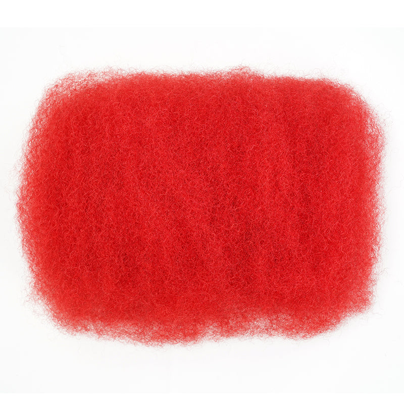 American US Flag Colored Kinky Braids Human Hair Pack