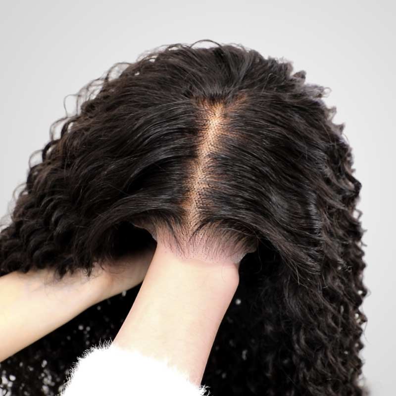 curly glueless human hair wigs no glue needed beginner friendly