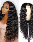 qvr wigs loose deep wave 13x4 lace front for black women