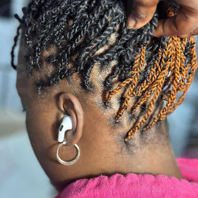 highlights afro kinky bulk human hair for braiding