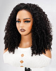 Bouncy Burmese Curly Human Hair Wigs Offer Voluminous Look