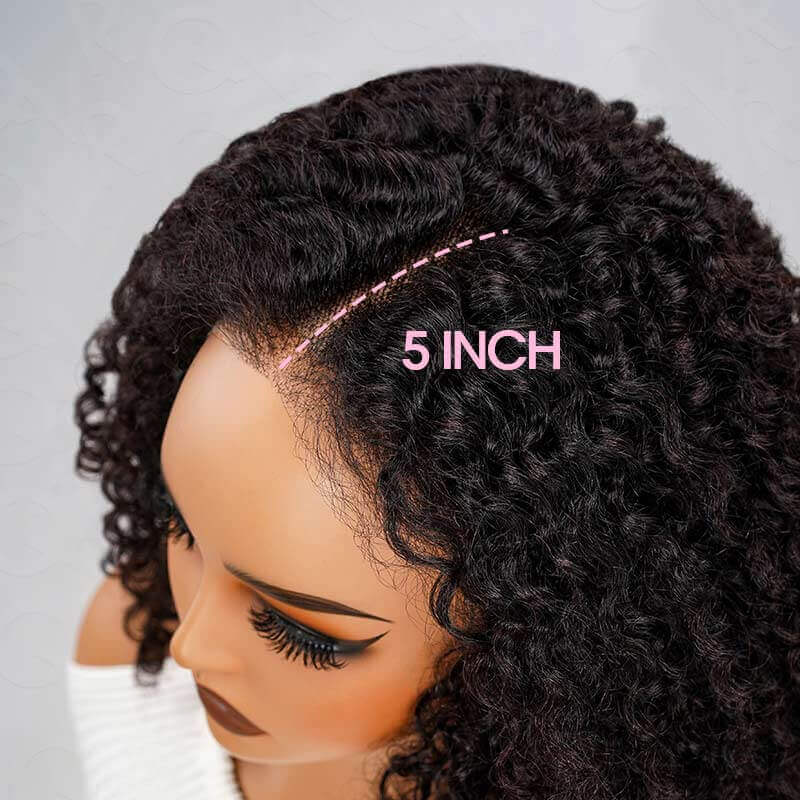 5 Inch Long Lace Closure Area Real Scalp Look