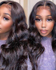 pre-cut 13x4 lace frontal wear and go wig for beginners