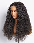 hd lace wigs deep wave human hair with 5x5 lace closure for sleek finish