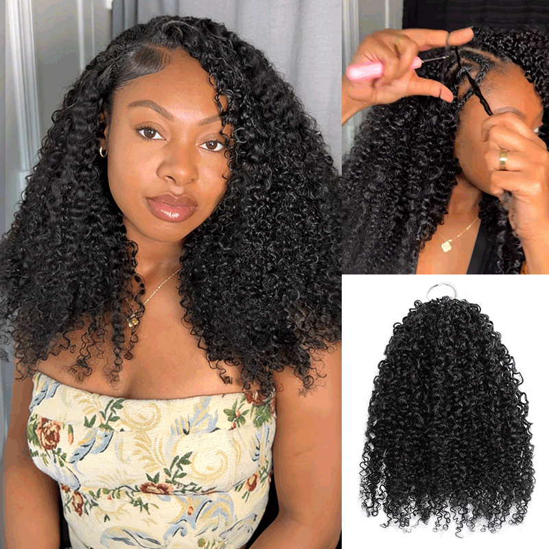 qvr crochet braids tight curly texture for black women 4c hair
