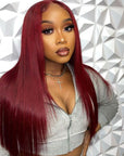 sleek 99j qvr wigs with straight texture for bold looks
