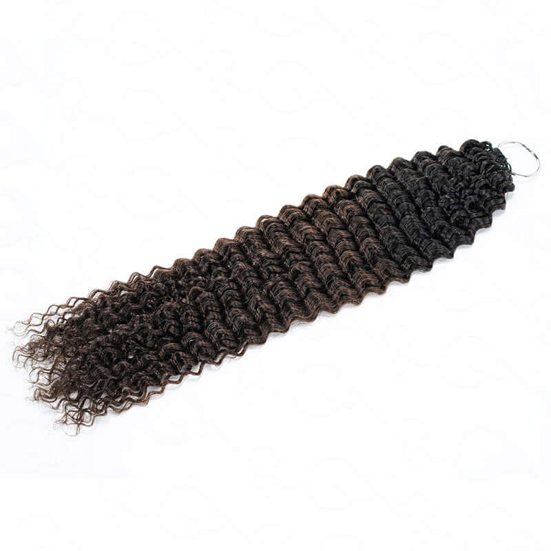1 pack of qvr hair small kinky curly t1b/4 crochet braids