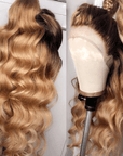 soft and silky qvr wigs honey blonde color