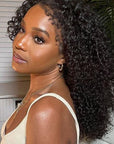 qvr wigs curly edge deep wave 13x4 hd transparent lace front wig