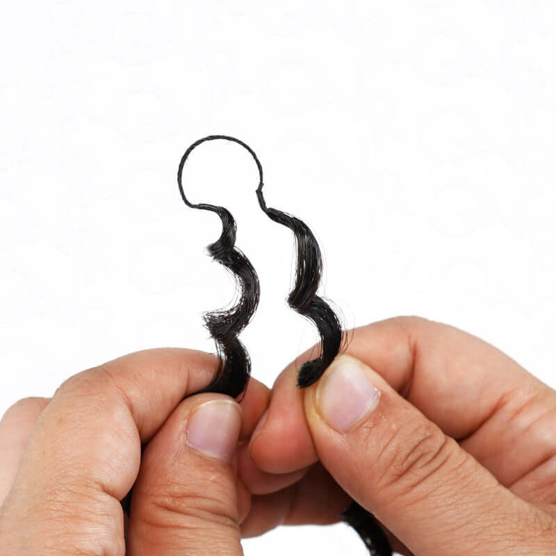 invisble knot design undetectable look of crochet braids