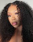 qvr hd lace wigs kinky curly with undetectable transparent lace