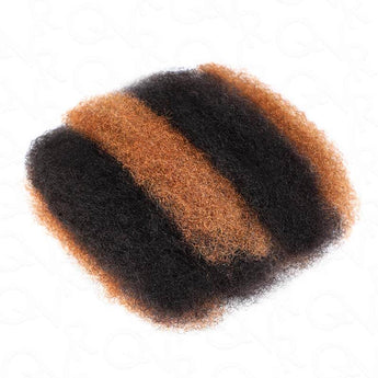 Qvr Hair #P1B/30 Mixed Color Afro Kinky Bulk Human Hair