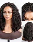 QVR Burmese Curly 5X5 Lace Closure Wig Wear To Go 4Pre Design Virgin Human Hair Wigs