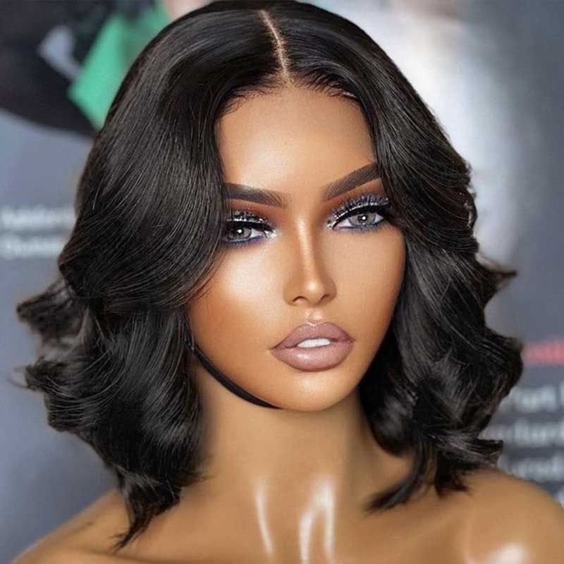 soft and defined short bob wear and go glueless wigs