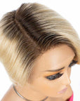 t part lace frontal 100 human hair pixie cut wigs