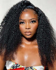qvr hd lace wigs kinky curly full lace wig for black women with natural texture