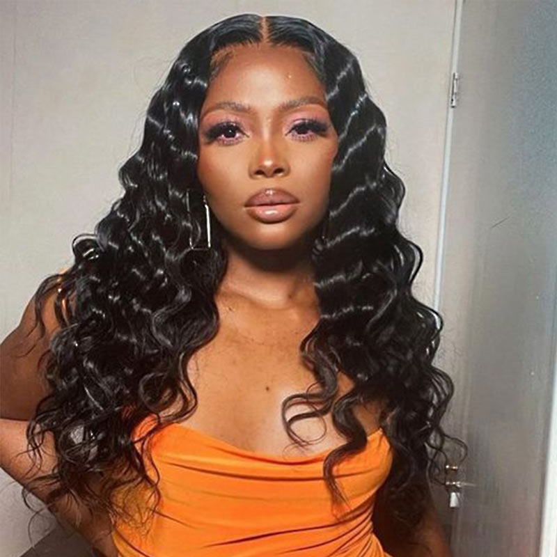 affordable hd lace wigs human hair loose deep wave for natural look