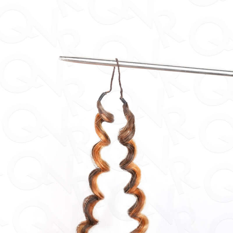 single strand of afro kinky curly 