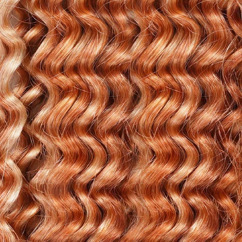 #P30/33/613 colored small kinky curly crochet braiding hair